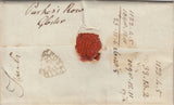 143456 1782 MAIL USED WITHIN LONDON WITH GOOD STRIKE GENERAL OFFICE DOCKWRA HANDSTAMP TYPE '4' (L336).