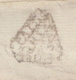 143463 1781 MAIL USED WITHIN LONDON, LONDON DOCKWRA HANDSTAMP.