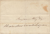 143464 1778 MAIL USED IN LONDON WITH TEMPLE OFFICE DOCKWRA HANDSTAMP (L357).