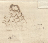 143464 1778 MAIL USED IN LONDON WITH TEMPLE OFFICE DOCKWRA HANDSTAMP (L357).