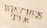 143476 1765 MAIL WINCHESTER FREE FRANK TO MEMBER OF PARLIAMENT AT SARUM.