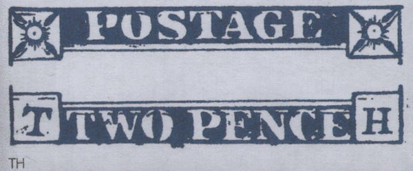 143517 1854 REGISTERED MAIL GLOUCESTER TO TRIESTE 2d BLUE PL.4 (TH MAJOR RE-ENTRY (SPEC F1g) AND 1s EMBOSSED (SG55)..