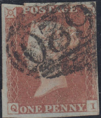 143533 1848 1d PL.85 (SG8)(QI) GOOD USED.