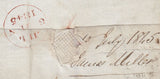 143561 1845 PART WRAPPER USED IN EDINBURGH 1d PL.46 (SG8)(AG) GOOD USED.