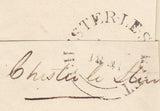 143569 1841 PART WRAPPER USED WITHIN DURHAM CHESTER LE STREET TO BIDDICK 1d PL.9 (SG7)(NA).