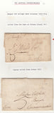 143635 1807-1811 CORRESPONDENCE OF ELEVEN LETTERS BETWEEN PARENTS AND THEIR CHILDREN ATTENDING FRIARS SCHOOL IN BANGOR.