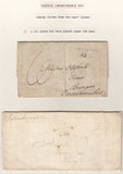 143635 1807-1811 CORRESPONDENCE OF ELEVEN LETTERS BETWEEN PARENTS AND THEIR CHILDREN ATTENDING FRIARS SCHOOL IN BANGOR.