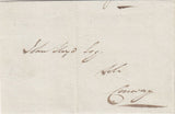 143652 1836 ILLEGAL PRIVATELY CARRIED MAIL BANGOR, CAERNARVONSHIRE TO CONWAY.
