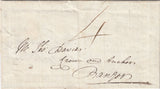 143671 1817 COACHING INN RECEIPT 'T. DAVIES, CROWN AND ANCHOR INN, BANGOR'.