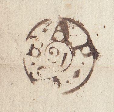 143678 1795 MAIL OXFORD TO LONDON 'OXFORD' CONCAVE HANDSTAMP (OX169).