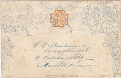 143727 CIRCA 1900 2d MULREADY ENVELOPE 'BRINKMAN' FORGERY, 'USED'.