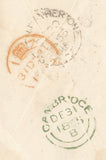 143734 1855 MAIL SOUTH PETHERTON, DEVON TO TRINITY COLLEGE CAMBRIDGE DIE 2 1d PL.6 (SPEC C6).