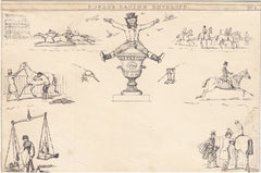 143758 1840 ORIGINAL 'FORES'S RACING ENVELOPE No.5' UNUSED.