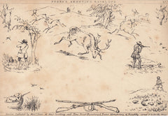 143760 1840 ORIGINAL 'FORES'S SHOOTING ENVELOPE No.7' UNUSED.