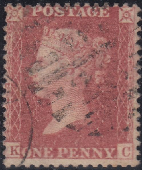 143801 1857 DIE 2 RESERVE PL.17 (SG40) USED GROUP X FOUR.