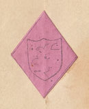 143859 1842 WRAPPER YORK TO DARLINGTON, POST PAID CASH, ON REVERSE WAFER SEAL IN SHORTHAND.