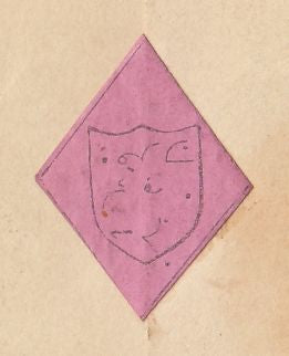 143859 1842 WRAPPER YORK TO DARLINGTON, POST PAID CASH, ON REVERSE WAFER SEAL IN SHORTHAND.