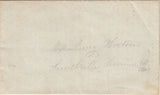 143864 CIRCA 1830 UNDATED PRIVATELY DELIVERED LETTER WITH RELIGIOUS WAFER SEAL.