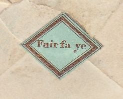 143870 1846 MAIL LONDON TO KNUTSFORD, CHESHIRE POST PAID, WAFER SEAL ON REVERSE.