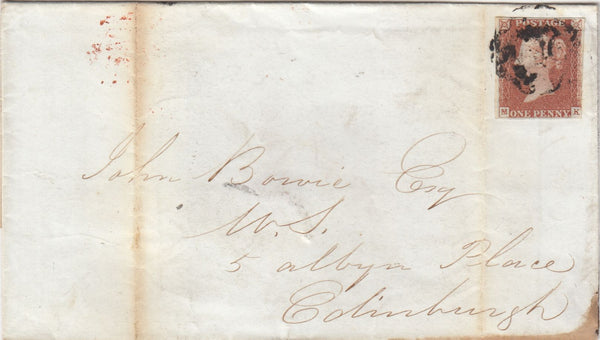 143897 BROADFORD, ISLE OF SKYE MALTESE CROSSES, TWO 1843 COVERS ILLUSTRATED BY MIKE JACKSON.