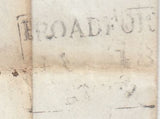 143897 BROADFORD, ISLE OF SKYE MALTESE CROSSES, TWO 1843 COVERS ILLUSTRATED BY MIKE JACKSON.