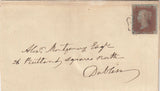 143907 1841 MAIL MOHILL, COUNTY LEITRIM TO DUBLIN 1d PL.16 (SG8)  MOHILL MALTESE CROSS.