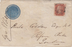 143933 1842 'ANTI CORN LAW LEAGUE' PROMOTIONAL COVER MANCHESTER TO LONDON 1d (SG8)(EG).