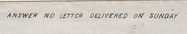 143939 CIRCA 1848-1849  'ABOLITION OF SUNDAY LABOUR' ILLUSTRATED ENVELOPE, FINE UNUSED.