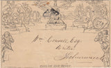 143949 1842 1d  MULREADY WRAPPER  'LOCHWINNOCH' TAX OFFICE (SPEC MA247a) FINE USED.