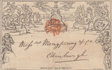 143952 1840 1d MULREADY WRAPPER 'CLERICAL, MEDICAL AND GENERAL LIFE ASSURANCE SOCIETY' (SPEC MA106a) GOOD USED.