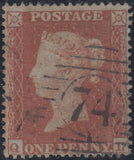 144011  1854 DIE 1 1d  PL.188 (SG17)(QL CONSTANT VARIETY)(SPEC C1j) GOOD USED.