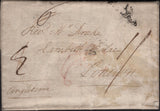 144032 1784 MAIL VIENNA TO LONDON WITH LONDON 'O CLOCK/7/S' TIME HANDSTAMP (L366a).