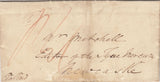 144047 1821 MAIL COMMERCIAL HOTEL, NORTH SHIELDS TO NEWCASTLE 'NORTH SHIELDS/283' DATED MILEAGE MARK IN RED (NR622).