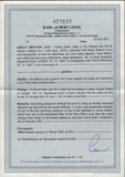 144051 1842 MAIL LEEDS TO NOTTINGHAM WITH ATTEMPTED FRAUDULENT RE-USE 1d BLACK PL.5 (SG2) NOTICED BY POSTAL OFFICIAL AND SURCHARGED '2d'.