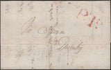 144055 1841 WRAPPER NORTHAMPTON TO DAVENTRY WITH 'P. 1D.' UNIFORM PENNY POST HANDSTAMP OF NORTHAMPTON (NN151).