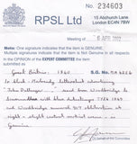 144135 1849 1d MULREADY WRAPPER WOODBRIDGE, SUFFOLK TO SAXMUNDHAM CANCELLED 'WOODBRIDGE' DATE STAMPS IN BLUE, WITHIN UNIQUE 'JOHN DALLENGER' MULREADY ADVERT (SPEC 425b).