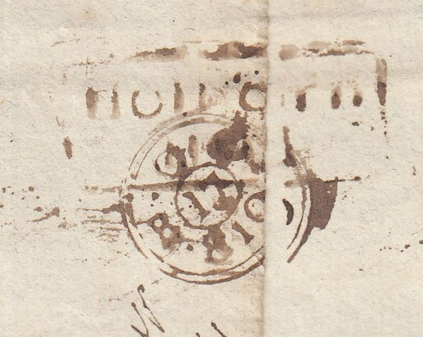 144144 1810 MAIL LONDON TO LUDLOW WITH 'Holborn/Hill' HANDSTAMP (L86/HOLHIL8).
