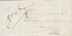 144146 1838 MAIL PRINTED BILLHEAD WEST BROMWICH TO CLEOBURY MORTIMER, SALOP.