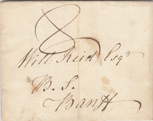 144155 1800 MAIL ABERDEEN TO BANFF WITH 'ABER/DEEN' HANDSTAMP.