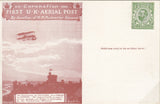 144174 1911 FIRST U.K. AERIAL POST COMPLETE RECONSTRUCTION OF THE THIRTY DIFFERENT PLATE POSITIONS SHOWING POSITIONAL FLAWS,
