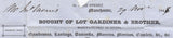 144280 1848 MAIL MANCHESTER TO KNIGHTON, RADNOR 1d (SG9) PRINTED BILLHEAD WITHIN.