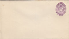 144305 1876 HERTFORD COLLEGE, OXFORD ½d MAUVE EMBOSSED ENVELOPE GOOD UNUSED.