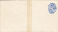 144307 1879 HERTFORD COLLEGE, OXFORD ½d BLUE EMBOSSED ENVELOPE GOOD UNUSED.