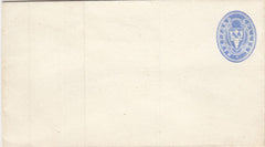 144308 1879 HERTFORD COLLEGE, OXFORD ½d BLUE EMBOSSED ENVELOPE FINE UNUSED.