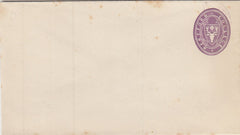 144312 1876 HERTFORD COLLEGE, OXFORD ½d MAUVE EMBOSSED ENVELOPE VARIETY PARTIAL DOUBLING OF EMBOSSING, GOOD UNUSED.