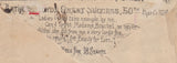 144329 1870 PRINTED ENVELOPE LONDON TO MANCHESTER PROMOTING 'ARTHUR LLOYDS NEW SONG' 'BEAUTIFUL FOR EVER' WITH SATIRICAL IMAGES OF BEAUTY TREATMENTS.