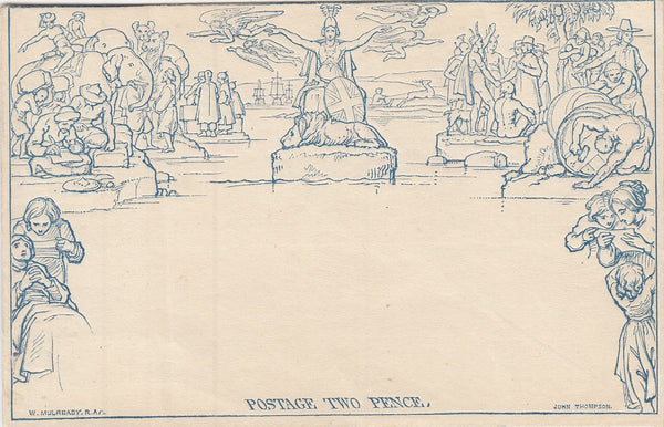 144332 1840 2d MULREADY WRAPPER FINE UNUSED.