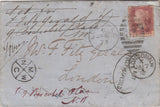 144370 1873 UNDELIVERED MAIL WITHIN LONDON WITH VARIOUS HANDSTAMPS INCLUDING OVAL 'NOT/FULLY-ADDRESSED' AND OVAL 'B.B.' (Blind Bag).'