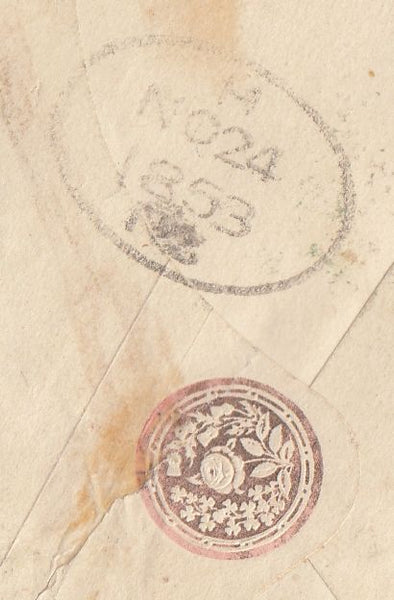 144449 1853 PENNY PINK BURY ST EDMUNDS, SUFFOLK TO LIVERPOOL, NOVA SCOTIA.