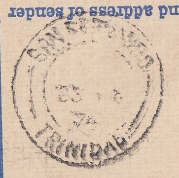 144466 1974 REGISTERED AIRMAIL LONDON TO SAN FERNANDO, TRINIDAD, WEST INDIES.